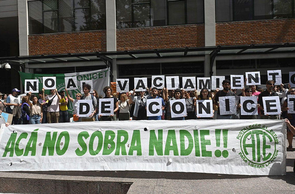 Despidos en el Conicet: «Les van a dar los números, pero el índice de desempleo va a subir un 30% más»