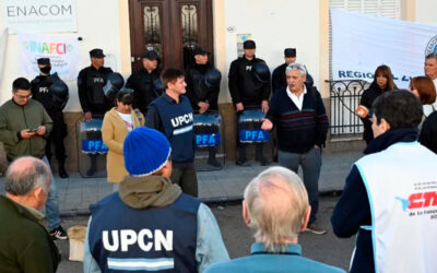Cierre del Enacom: en Viedma hubo una asamblea para visibilizar la situación de los trabajadores