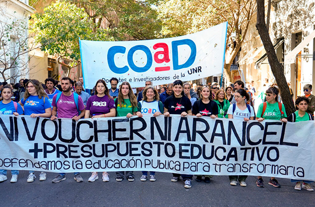 Docentes universitarios lanzaron un paro de 48 horas y movilizarán el 25 de abril en defensa de la educación