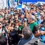 ATE marchó al ANSES contra los despidos y advirtió que el gobierno busca volver a las AFJP