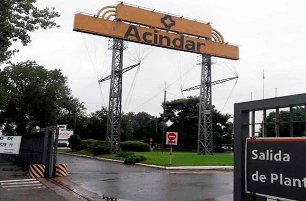 Acindar: la planta de Villa Constitución volvió a trabajar, pero la de Rosario se paró por dos semanas