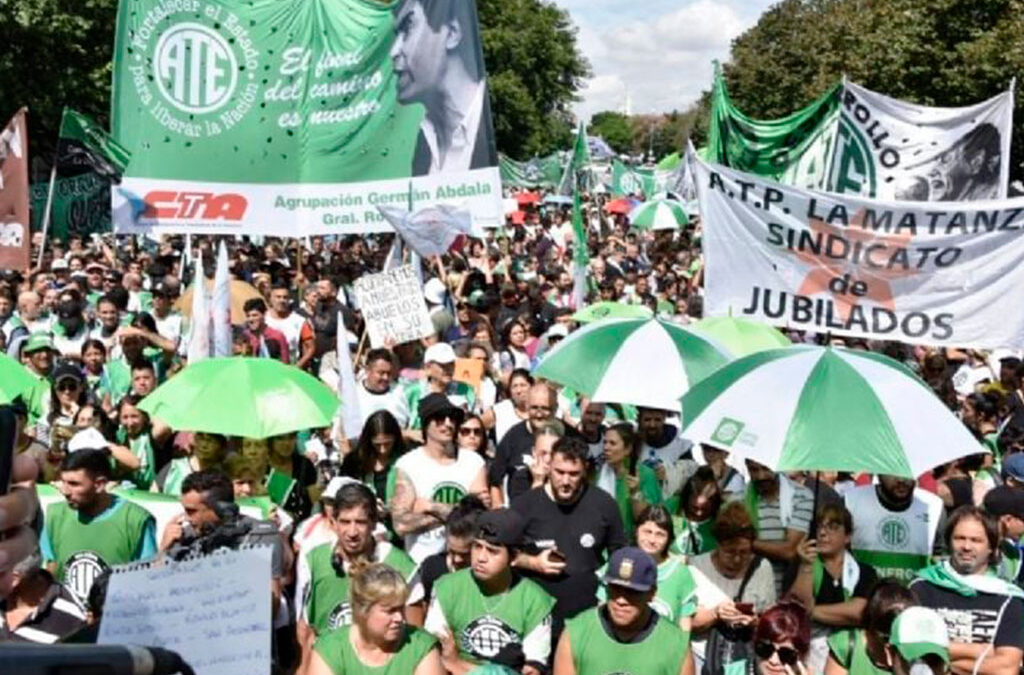 ATE confirmó un nuevo paro nacional para el próximo 30 de abril