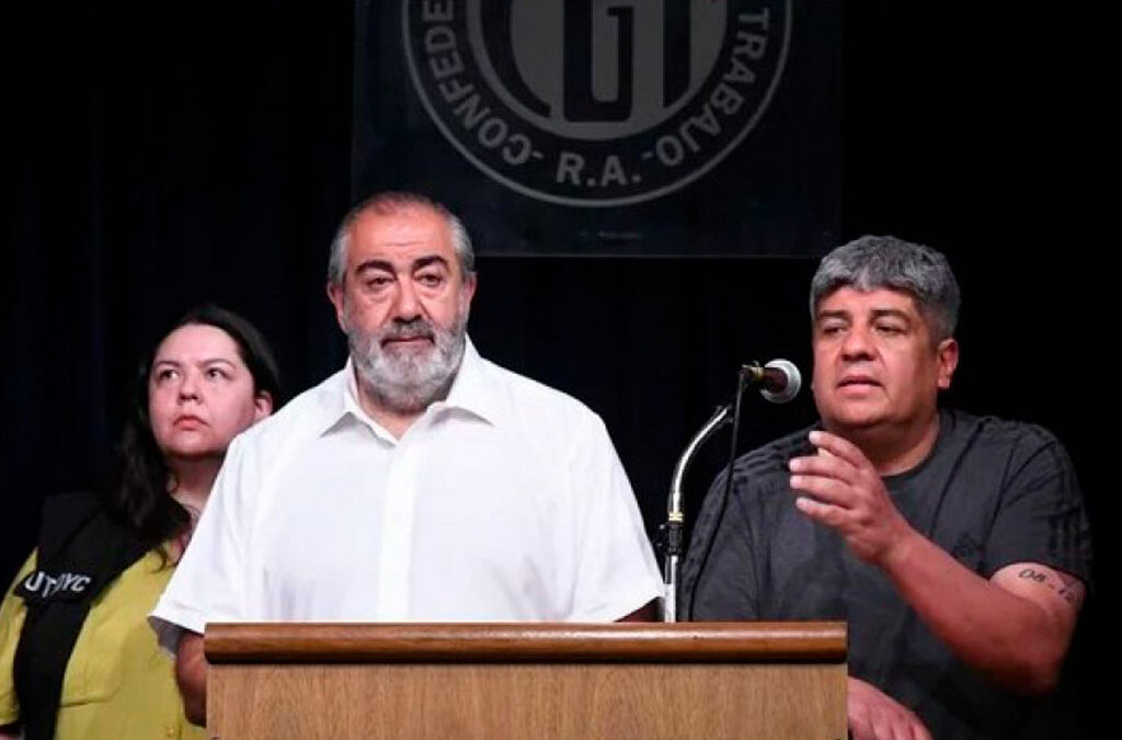 La CGT ratificó el paro y las marchas contra Milei y presentó el cronograma del plan de acción