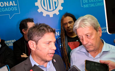 El dardo de Kicillof, en el Congreso de la UOM: «Milei hizo una pasantía con el bolsillo de los argentinos»