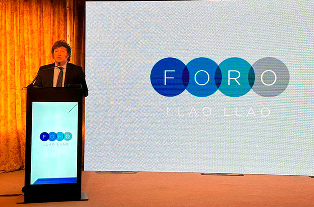 Milei habló ante empresarios: “El que fuga es un héroe, logró escaparse de las garras del Estado”