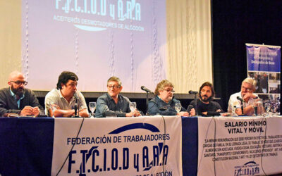 Desmotadores de algodón lograron un acuerdo salarial del 100%