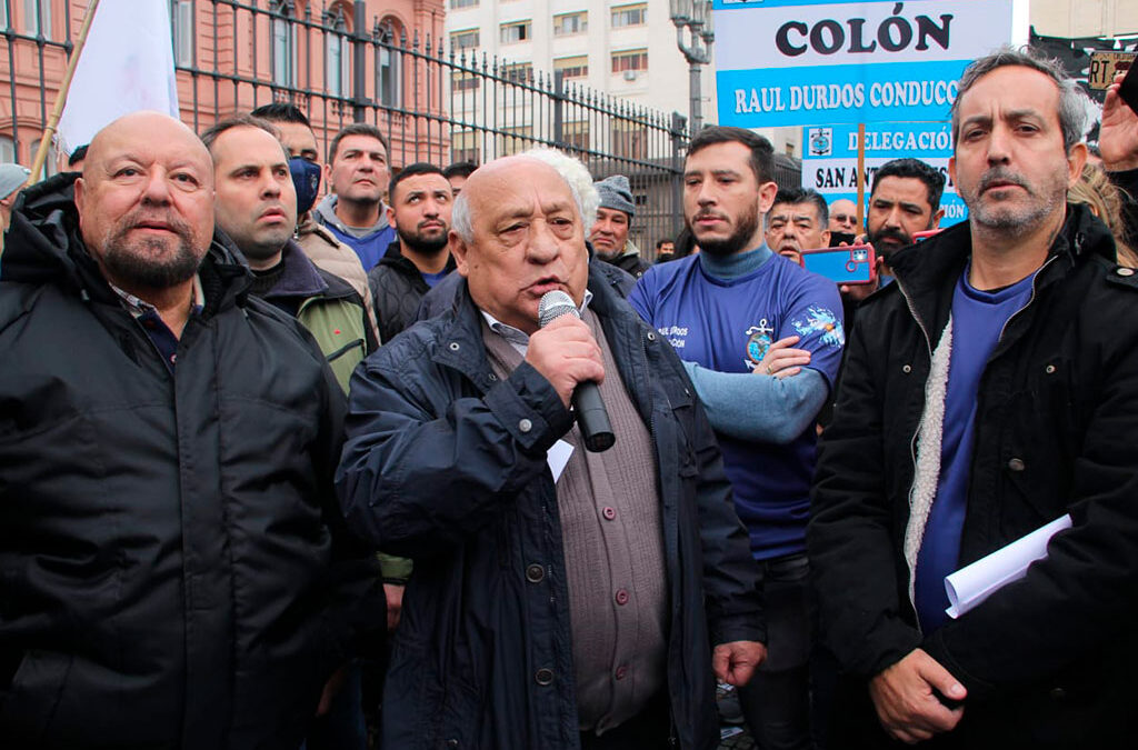 Marítimos iniciaron hoy un cese de actividades y decretaron el estado de alerta y movilización en rechazo a la vuelta de Ganancias