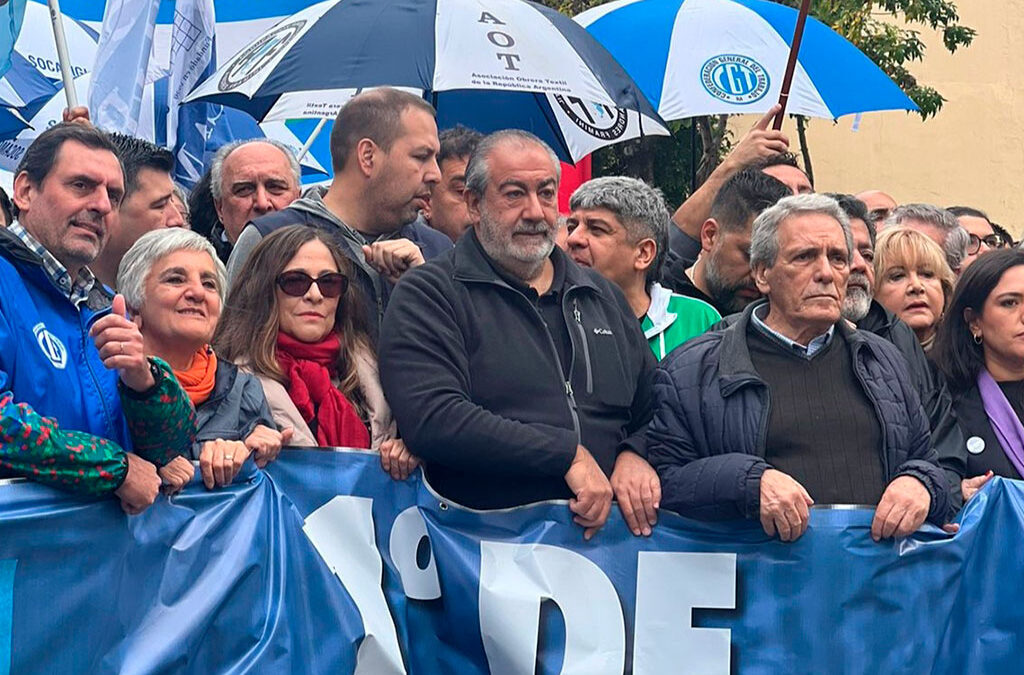 Héctor Daer ratificó el paro general del 9 de mayo: «Nunca estuvo en duda»