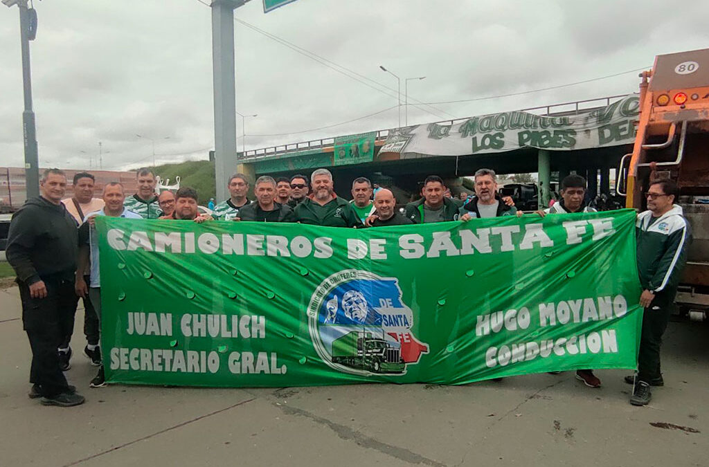 Camioneros de Santa Fe adhiere al paro nacional de este jueves