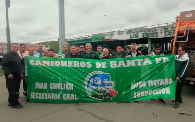 Camioneros de Santa Fe adhiere al paro nacional de este jueves