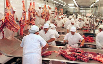 Trabajadores de la carne recibirán un aumento salarial progresivo para el trimestre abril-mayo-junio