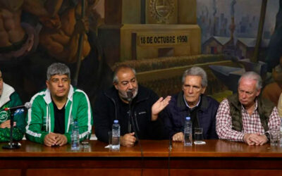 La CGT le pidió al Gobierno que tome nota porque «se está llevando a extremos a la ciudadanía» y señaló que si se aprueba la Ley Bases, unos 600.000 trabajadores «pasarían a un esquema legal de informalidad»