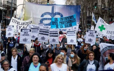 Enfermeras y enfermeros vuelven a la carga contra Jorge Macri por el reconocimiento profesional y los salarios