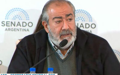La CGT argumentó el rechazo a la Ley de Bases en el Senado: «Tiene un solo eje: equilibrar las cuentas fiscales»