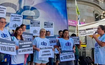 Las enfermeras de ALE convocan al obelisco en su día internacional por equiparación salarial y reconocimiento profesional