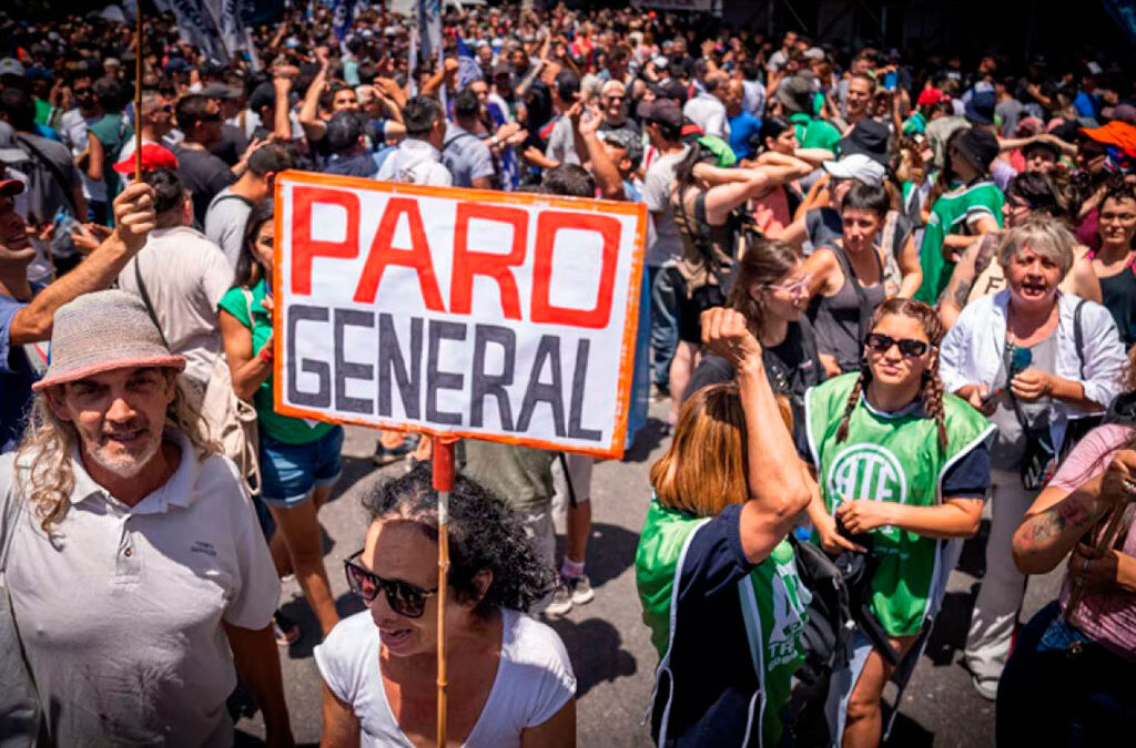 Todo el movimiento obrero cordobés se prepara para plantarle a Milei una protesta en pleno Pacto de Mayo