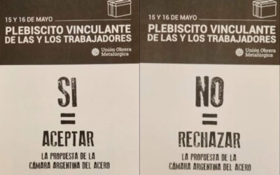 Los siderúrgicos votaron el rechazo a la propuesta paritaria con la que perdían 15 puntos de salario y le dan una banca a Abel Furlán en su pelea con Paolo Rocca