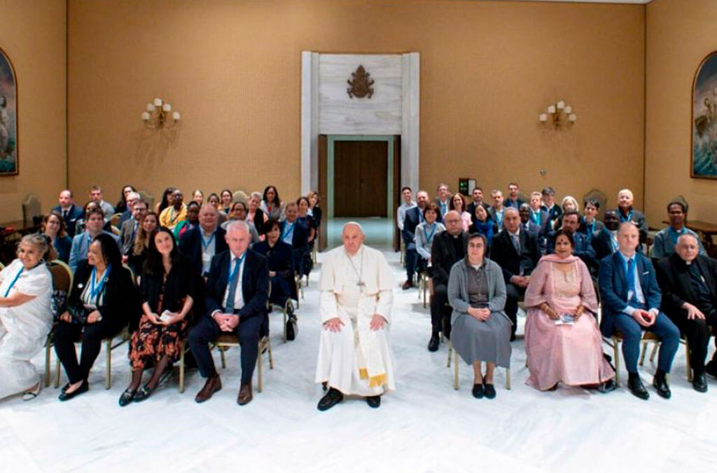 La UOLRA participó de un encuentro con el Papa Francisco en Roma