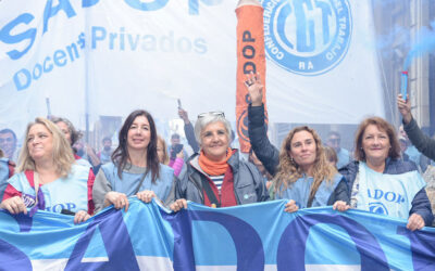 Paro nacional docente: SADOP confirmó la medida de fuerza en colegios privados