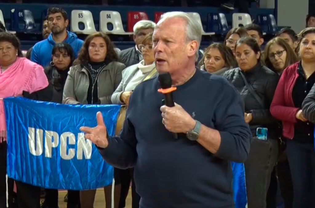 Andrés Rodríguez visitó Santiago del Estero con una cargada agenda gremial y política