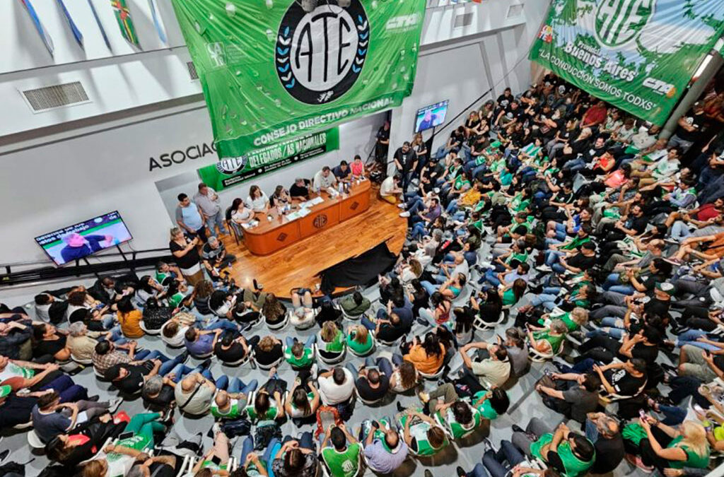 ATE define medidas para intentar evitar la ola de despidos que el gobierno ya anunció para junio