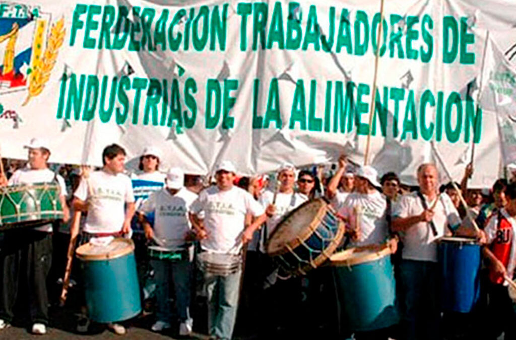 Trabajadores de la Alimentación iniciaron un plan de lucha con paros en todo el país