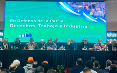 Sindicatos industriales movilizarán al Senado cuando se trate la Ley de Bases: «Quieren desaparecer la industria nacional»