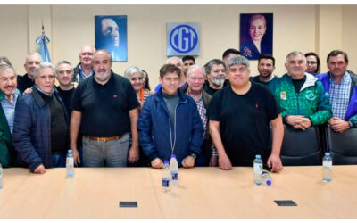 La CGT unida y con guiños a Kicillof