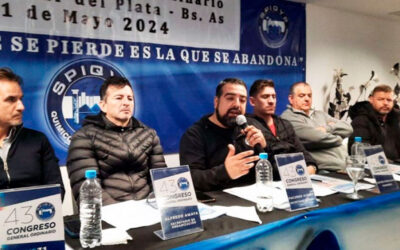 Facundo Aveiro recibió un total respaldo a su gestión al frente del SPIQYP