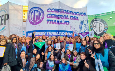SADOP movilizó por Ni una menos y contra la Ley Bases: “Atenta contra nuestro derecho a una vida digna”