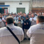 Militantes de la UOM 3 de Febrero movilizaron a Trabajo y a la sede nacional del gremio para pedir la normalización de la seccional y que se repongan a los delegados de la planta de Peugeot