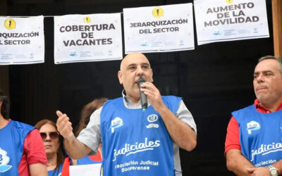 Por la crisis económica, los judiciales bonaerenses le solicitaron a Kicillof la reapertura de la paritaria sectorial