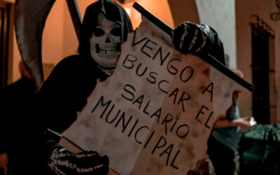 Mar del Plata: procesión fúnebre y paro de municipales contra Montenegro