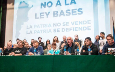 Ley bases: el sindicalismo ya se organiza para volver a marchar al congreso cuando se vote en diputados