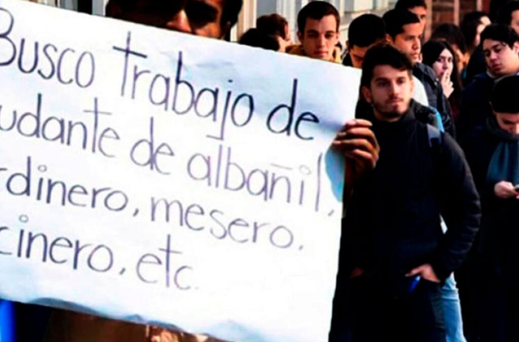 Tras la devaluación, sólo de enero a marzo la desocupación creció hasta rozar el 8 por ciento
