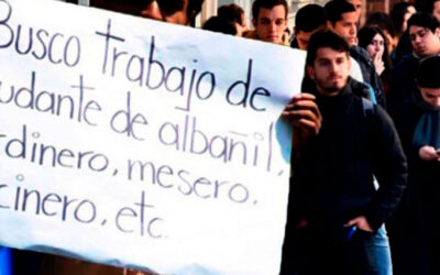 Tras la devaluación, sólo de enero a marzo la desocupación creció hasta rozar el 8 por ciento