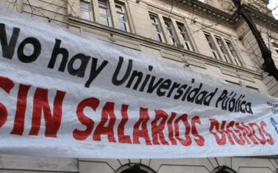 Crisis universitaria: la mitad de los docentes de la UNR está por debajo de la línea de pobreza