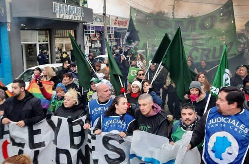 Este lunes 1° de julio marcharán en Río Gallegos contra los despidos de trabajadores de organismos estatales nacionales