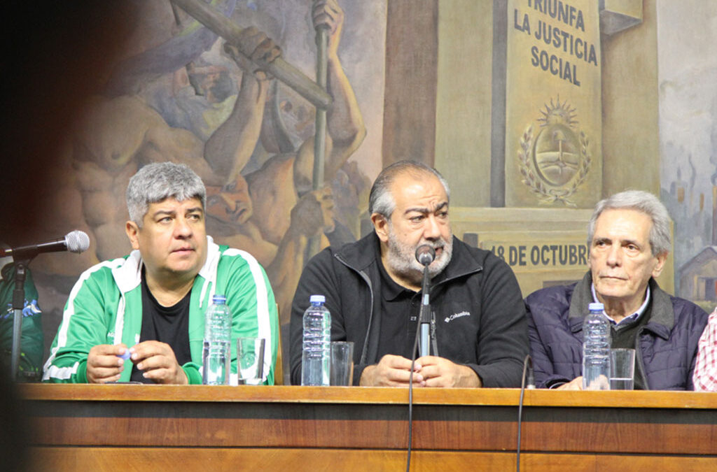 Con la Juventud en la organización y el triunvirato en pleno, la CGT dará señal de unidad e indicios de su relación futuro con Milei