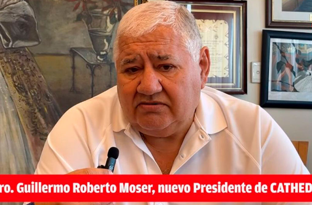 Guillermo Moser, de Luz y Fuerza, fue elegido presidente de la CATHEDA
