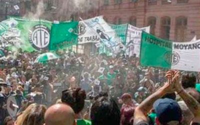 ATE lanzó un Paro Nacional contra la nueva ola de despidos en el Estado Nacional