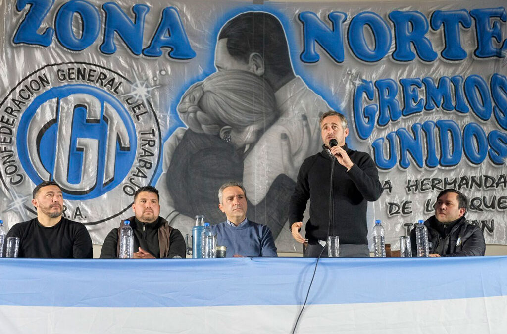 La CGT Zona Norte pidió que el movimiento obrero «vuelva a ser la columna vertebral del peronismo»