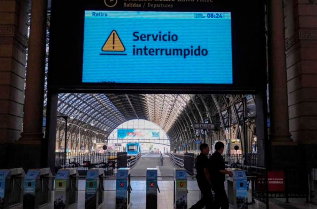 Paro de trenes en marcha: sin propuestas del gobierno, la fraternidad lo haría antes de fin de mes y por 48 horas
