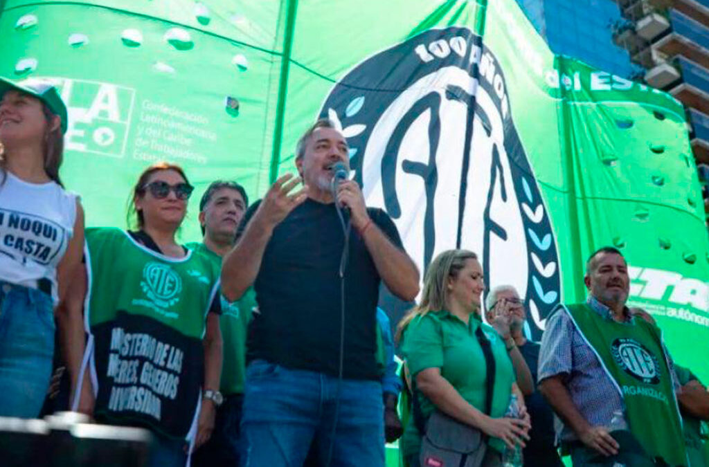 ATE rechazó la propuesta salarial del gobierno y se declaró en estado de Asamblea Permanente