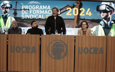UOCRA lanzó su programa de Formación Sindical para Jóvenes