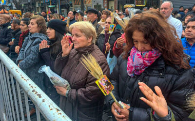 San Cayetano: multitudinaria marcha de la UTEP por «pan, paz, tierra, techo y trabajo»