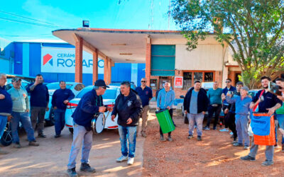 Trabajadores de Cerámica Rosario levantaron el paro al acordar un aumento salarial