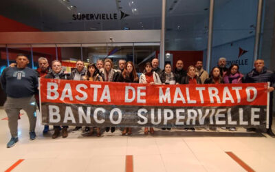 El gremio bancario denunció al Supervielle en Trabajo: «Te ponen un escribano, te encierran en una pieza y en caso de que no firmes te despiden»
