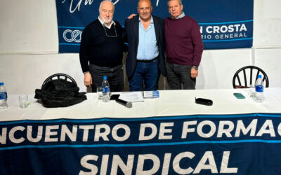 Crosta alertó en un encuentro de mercantiles que la Ley Bases «persigue la destrucción del modelo sindical»