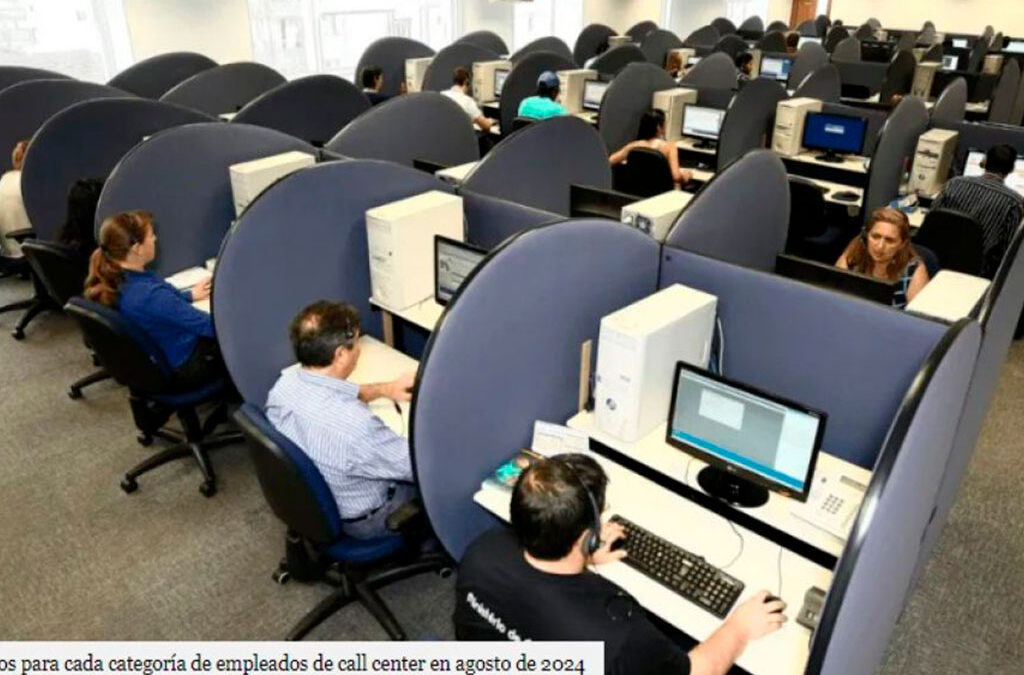 Cuánto gana con aumento un trabajador de call center en la Argentina en agosto 2024